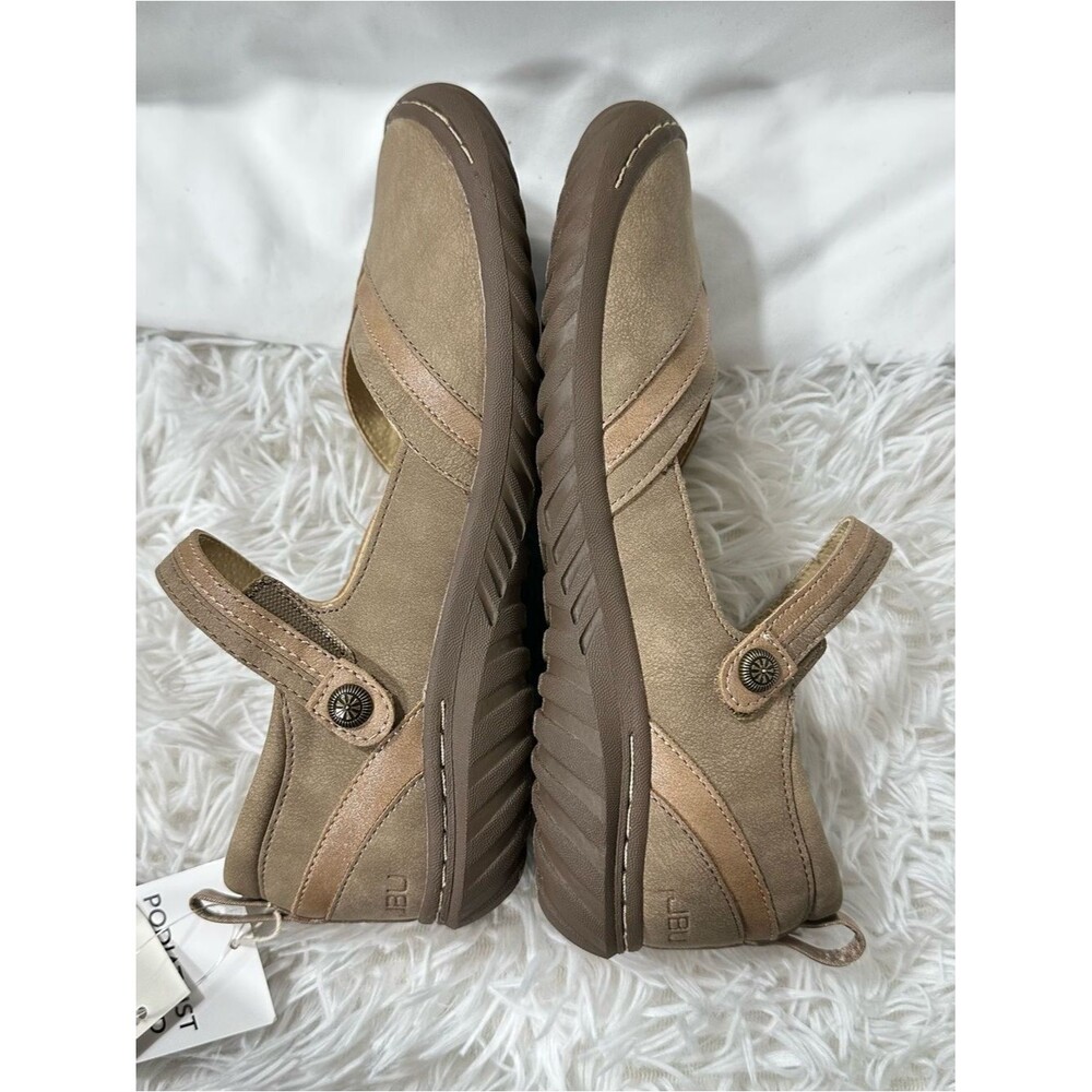 JBU Jambu Raven Mary Jane Womens Size 7,5 Taupe Casual Orthopedic Comfort Shoes - Picture 6 of 14